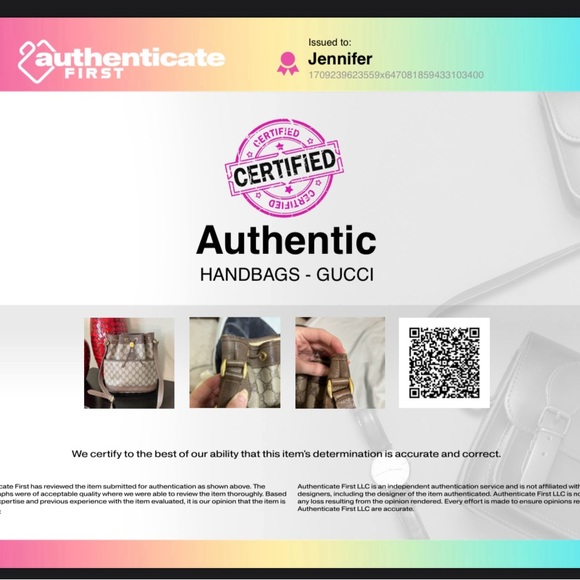 Gucci G Logo Bucket Bag with COA included - Picture 16 of 16